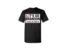 Load image into Gallery viewer, Lets Go Brandon &quot;FJB&quot; Short Sleeve T-Shirt Black or White
